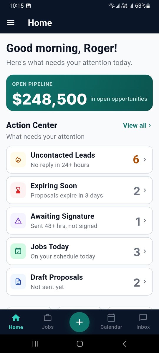 ProGuild mobile app
